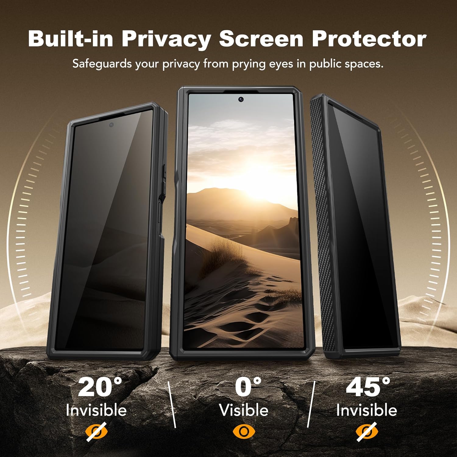 Thumbnail 1 de TONGATE Z Fold 7 Privacy Case