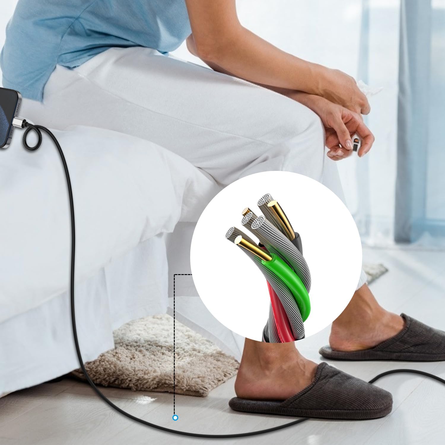 Thumbnail 6 de USB Type C Cable 10ft 2-Pack