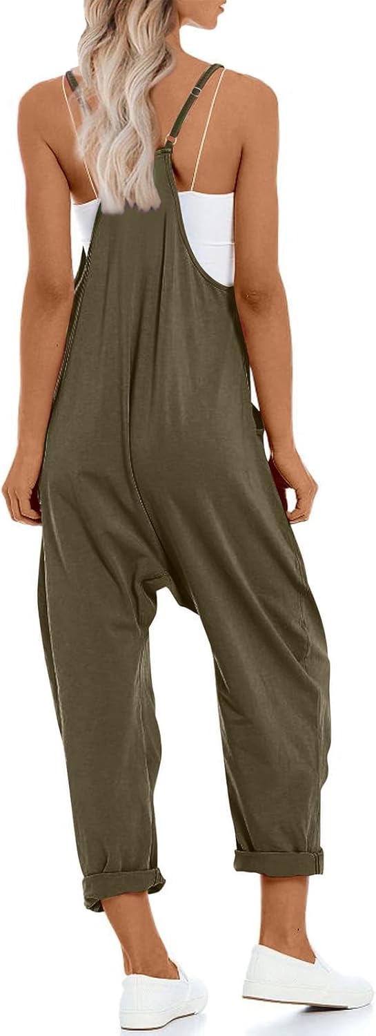 Detalle 2 de UNIANKIYA One Piece Jumpsuits for Women — Casual Summer Overalls