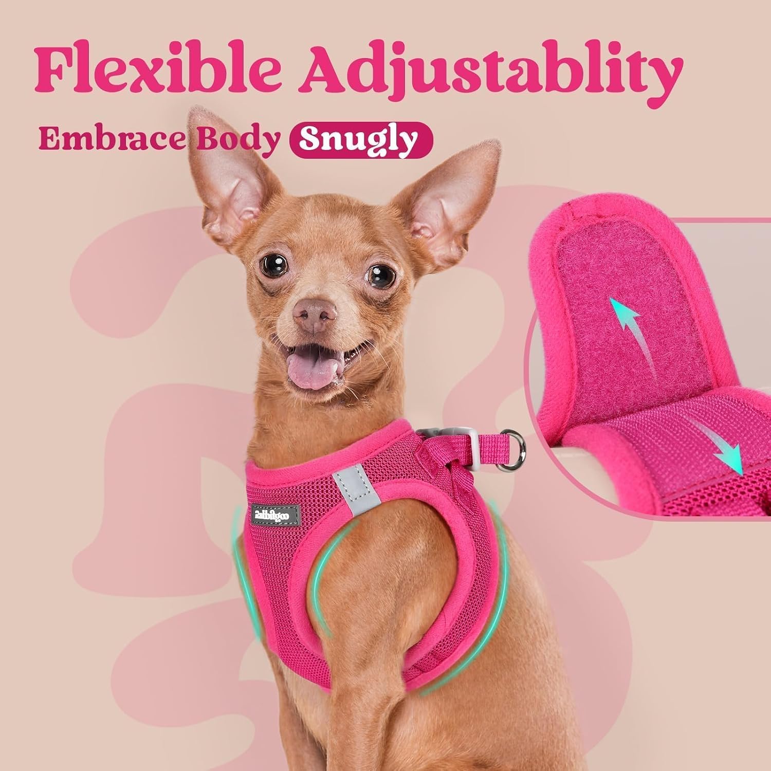 Thumbnail 5 de rabbitgoo Dog Harness Small Dog S