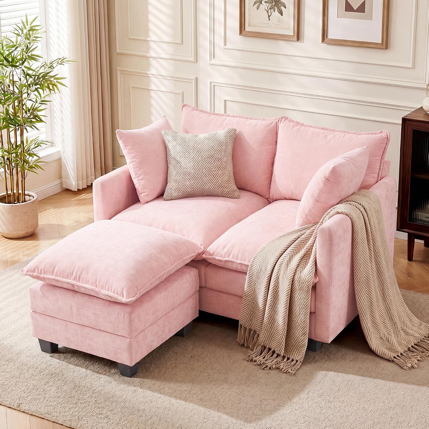 Detalle de MUDANT Loveseat Sofa 50-inch
