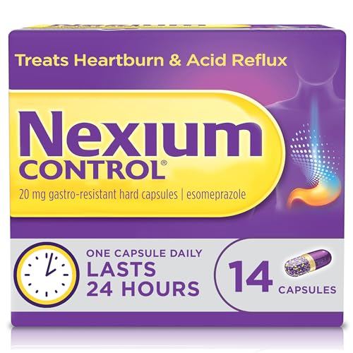 Detalle de Nexium heartburn capsules 20 mg