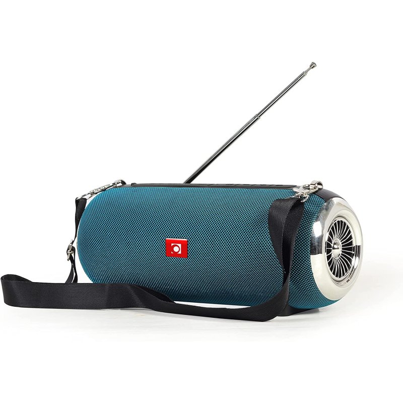 Detalle 2 de Gembird Altavoz Bluetooth Portátil con Antena Verde: guía de compra y uso práctico
