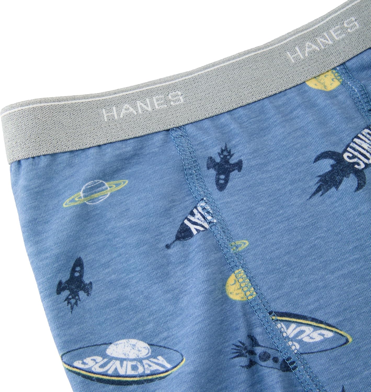 Thumbnail 2 de Hanes Boys' Potty Training Underwear, 7-Pack Cotton Boxer Briefs with Leak Liner