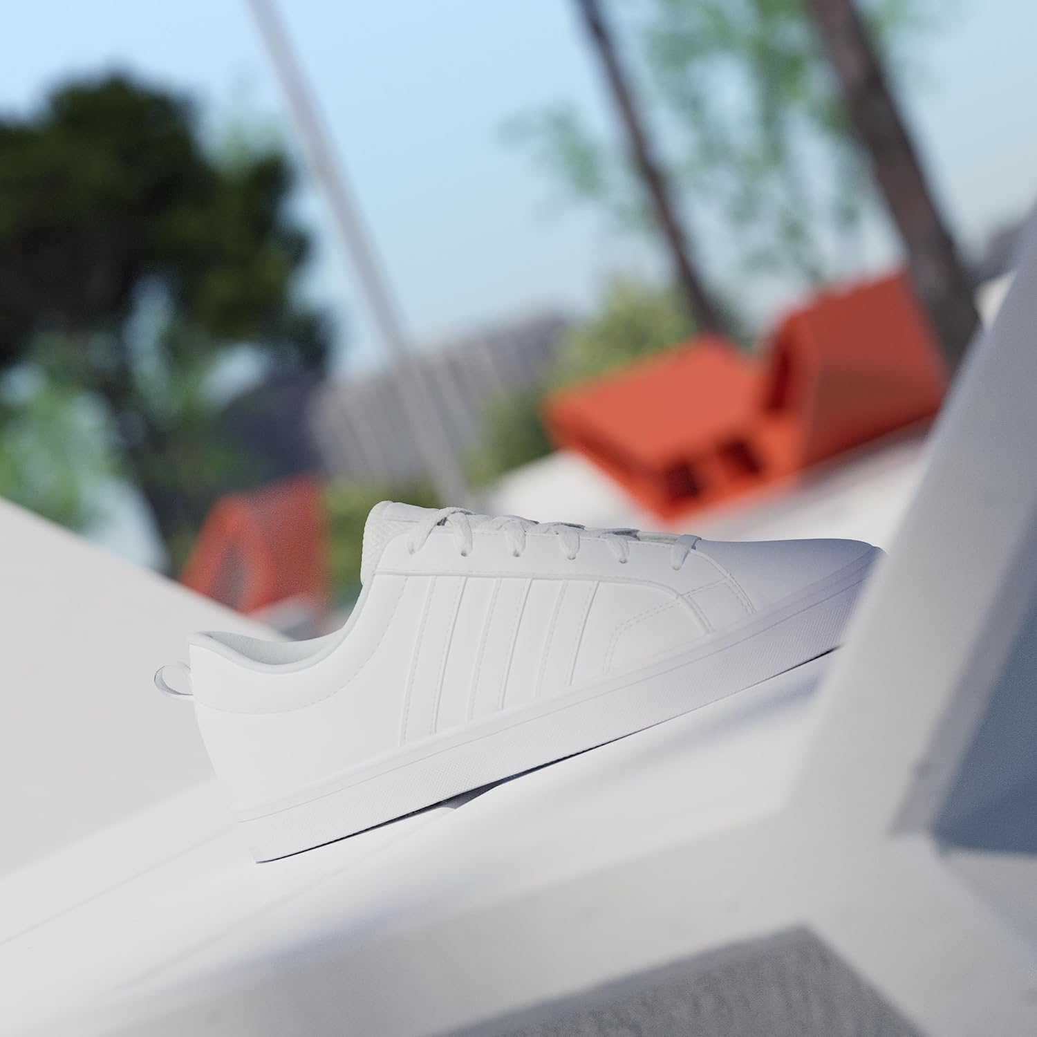 Detalle 2 de adidas Herren VS Pace 2.0 Sneaker aus Leder (HP6006) – reguläre Passform