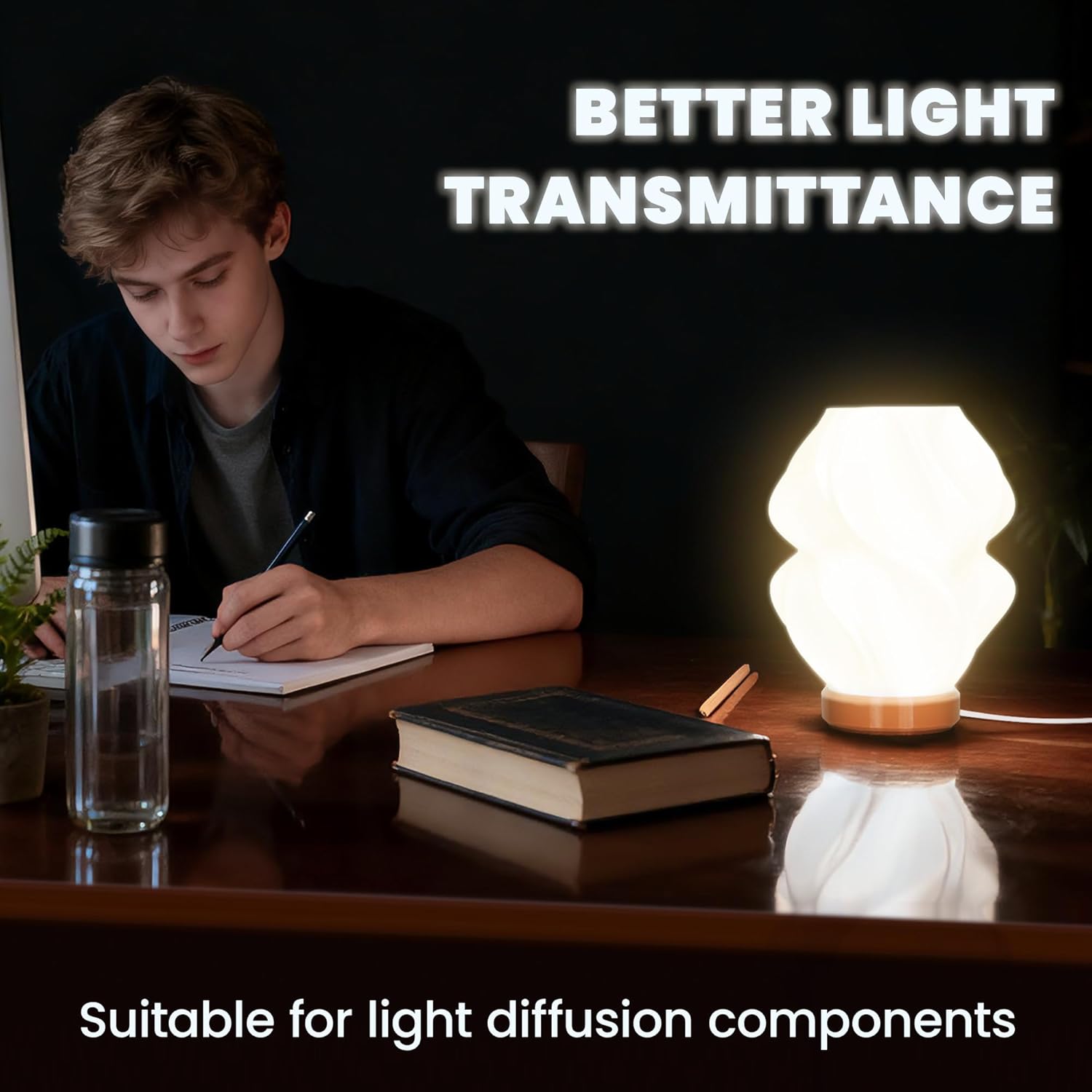 Thumbnail 3 de TINMORRY Rapid PETG-Eco PETG Filament 1,75 mm, Apricot (1 kg) – für viele FDM-Drucker kompatibel