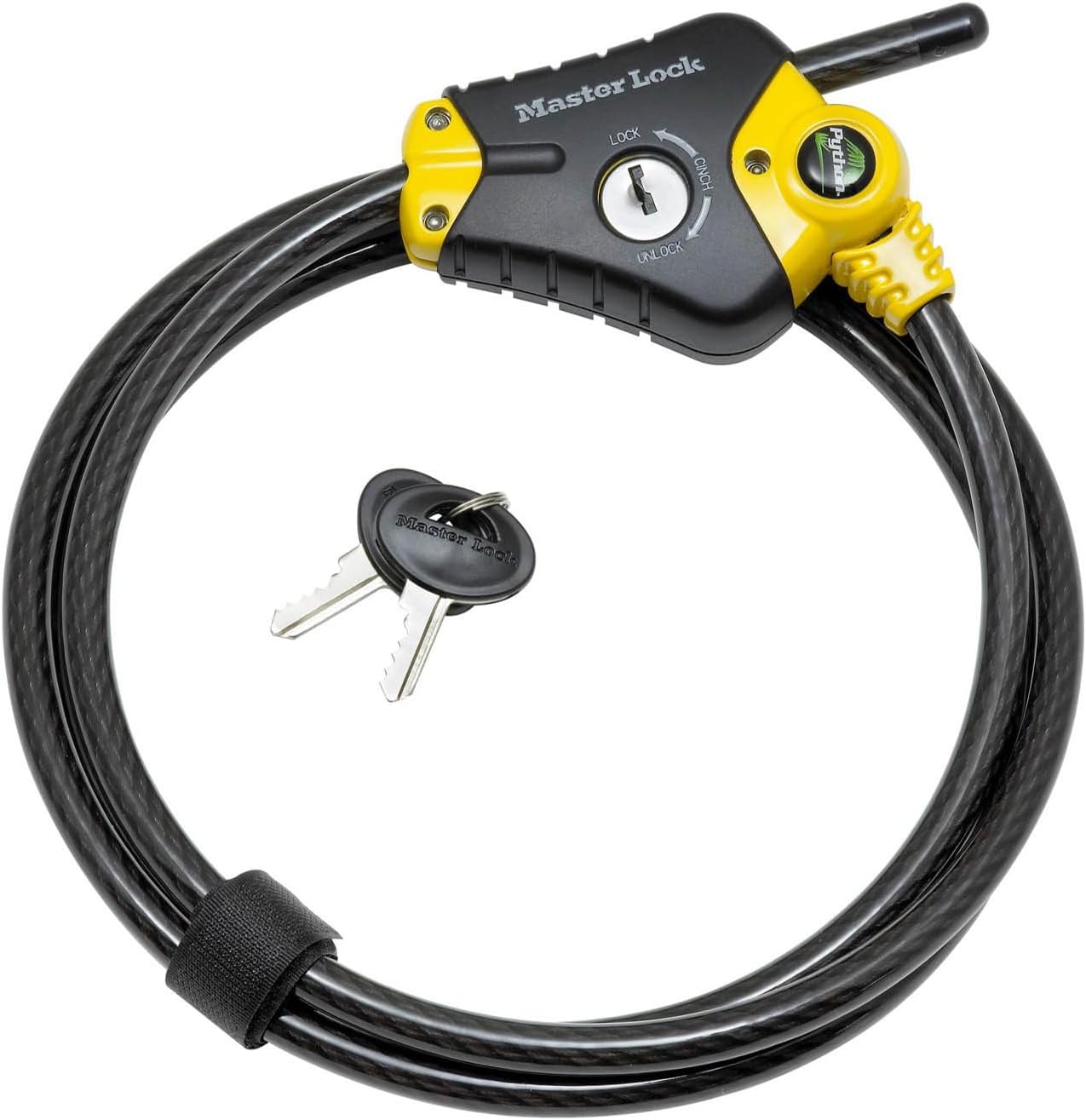 Thumbnail 4 de Master Lock 8433EURD Sicherheitskabel mit Schlüsselschloss – 30 cm bis 1,8 m, schwarz