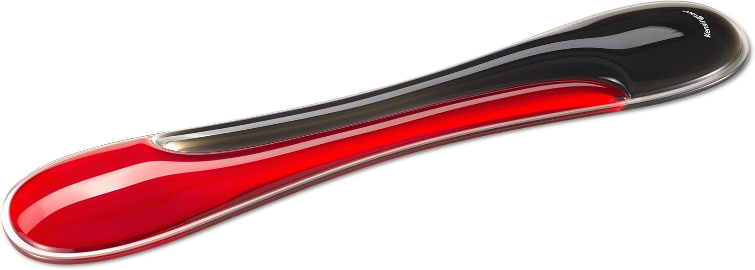 Thumbnail 5 de Kensington Keyboard Wrist Rest - Ergonomic Duo Gel Wrist Rest for Full-Size Keyboards (Red/Black)
