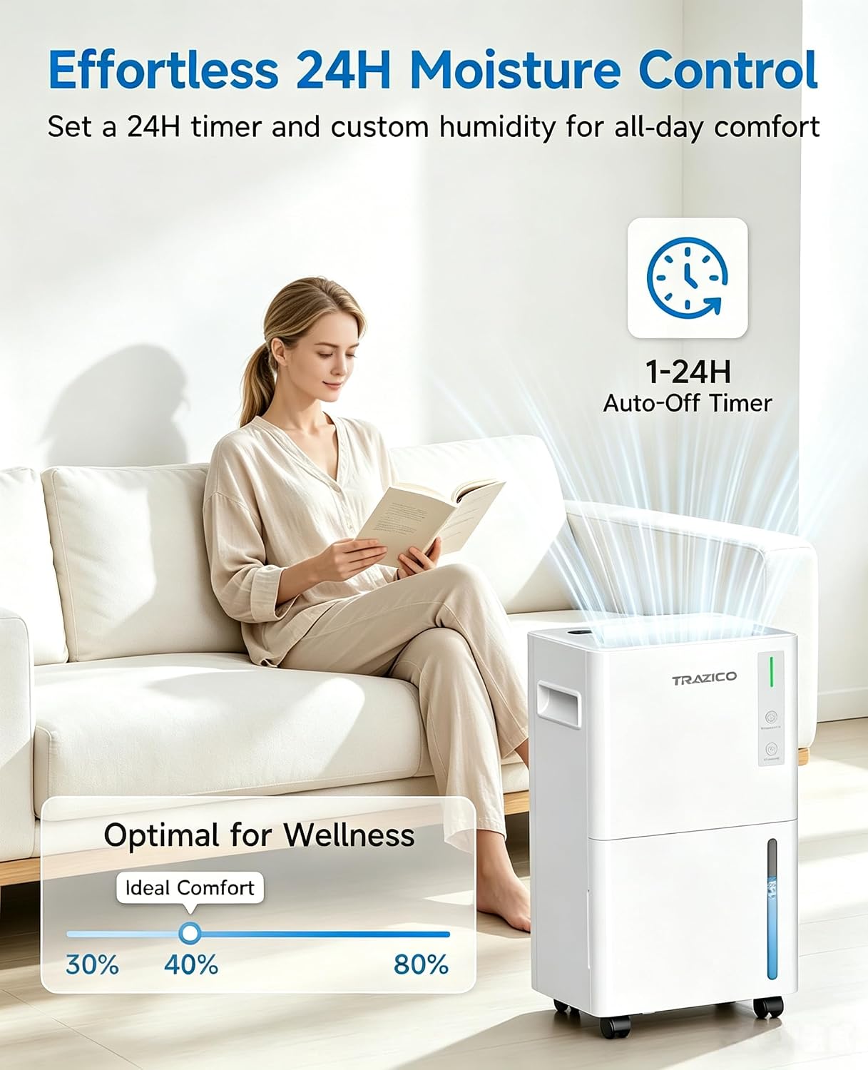 Thumbnail 6 de Trazico 21-pint Dehumidifier