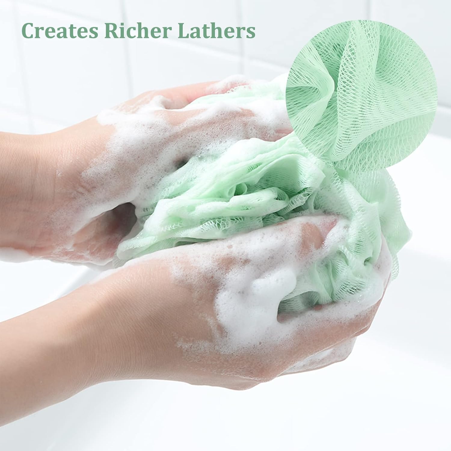 Detalle 2 de Fu Store Loofah Sponge 60g 4-Pack