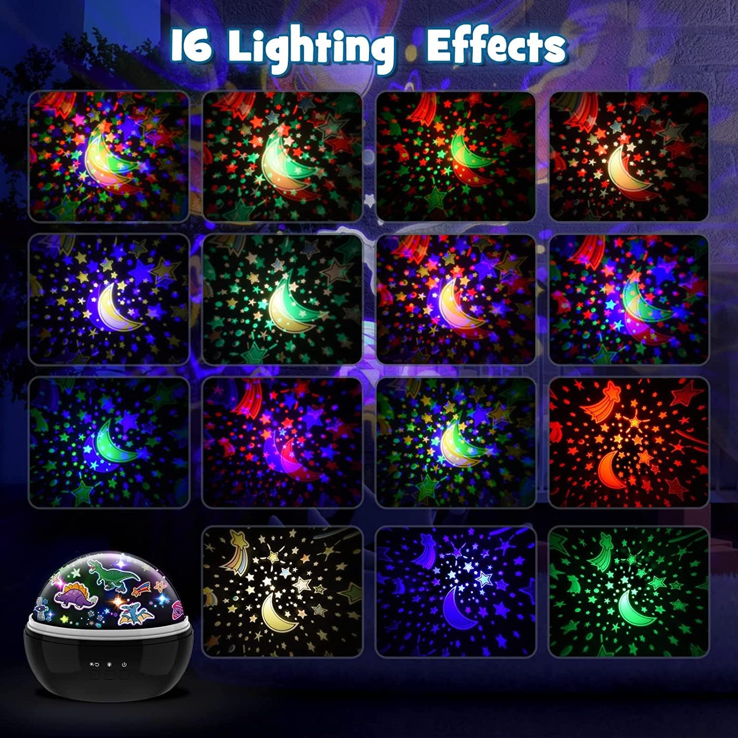 Thumbnail 4 de EUCOCO Sensory Night Light Projector for Babies