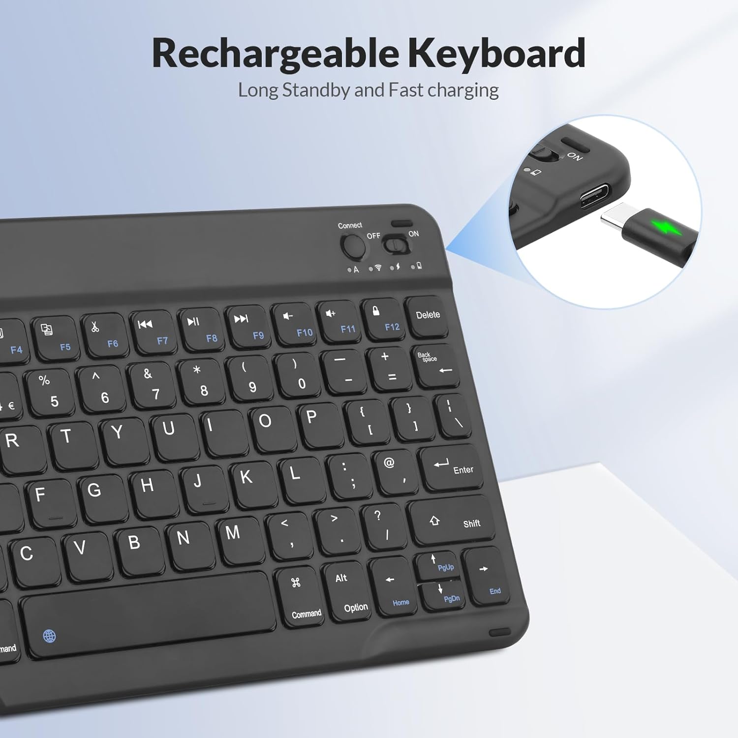Thumbnail 2 de Rii Bluetooth Keyboard Ultra‑Slim wireless keyboard ⌨️