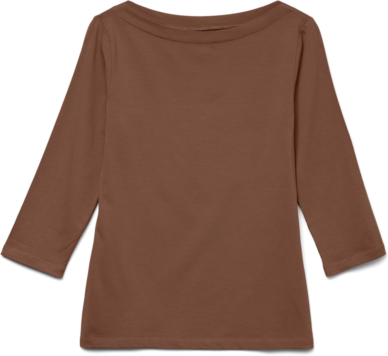 Thumbnail 4 de VERO MODA Top à Manches 3/4 col Bateau Extensible — Coupe régulière
