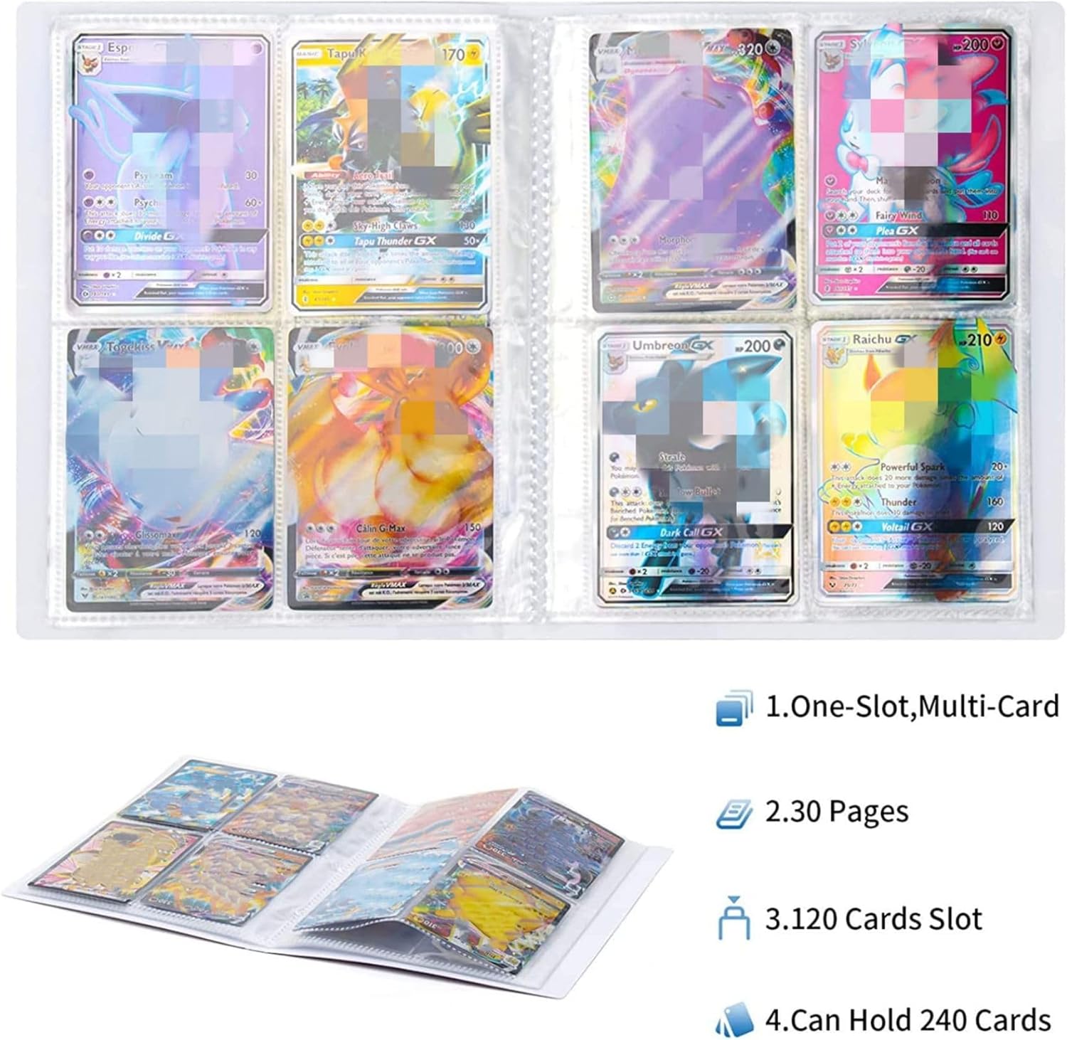 Thumbnail 3 de Card Binder for Pokemon 4 Pocket Collection