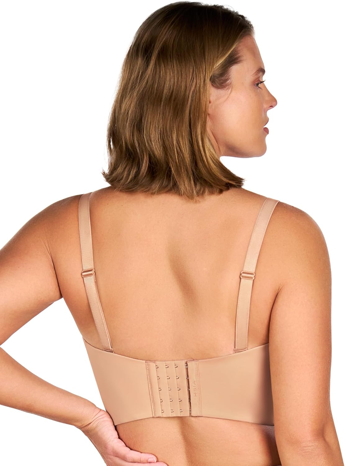 Thumbnail 5 de HSIA Longline Strapless Bra for Women with Anti-Slip Support Corset Design