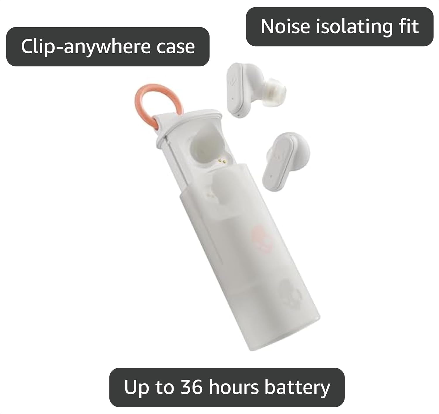 Thumbnail 6 de Skullcandy Dime Evo Wireless Earbuds (Bluetooth) with Up to 36 Hours Battery, IPX4, and App Controls