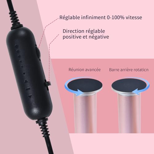 Thumbnail 3 de AprElm E1 – Rapeuse Pieds Électrique Professionnelle 12 cm, 120 Disques Abrasifs et Vitesse Variable
