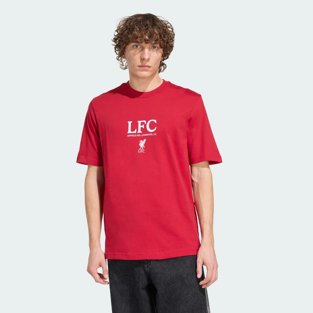 Detalle de Camiseta estampada Liverpool FC Seasonal de Adidas