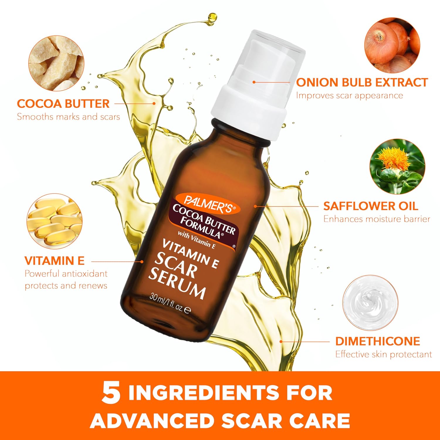 Thumbnail 4 de Palmer's Cocoa Butter Scar Serum 1 fl oz