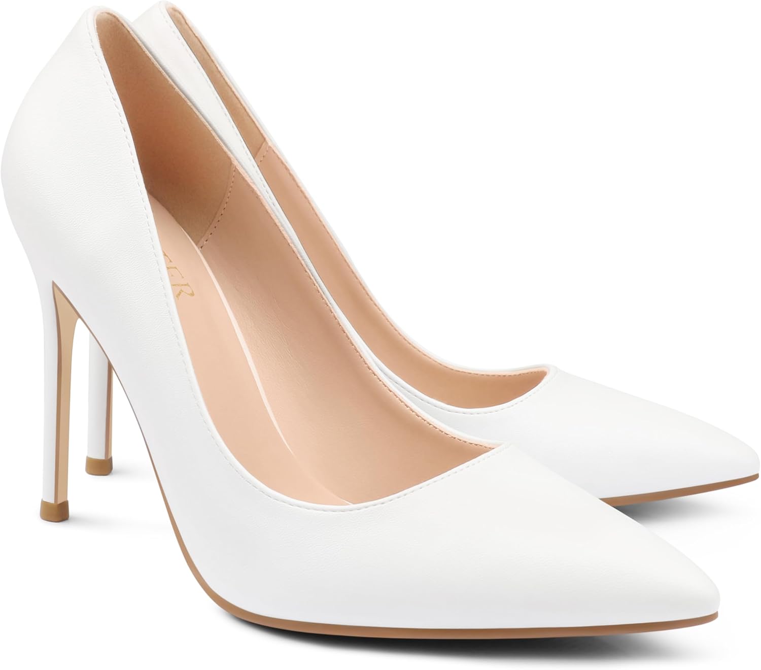 Detalle de COLETER 99a768e1-3113-4b80-a768-fac6dd721a44 Women's 4-Inch Pointed-Toe Pumps