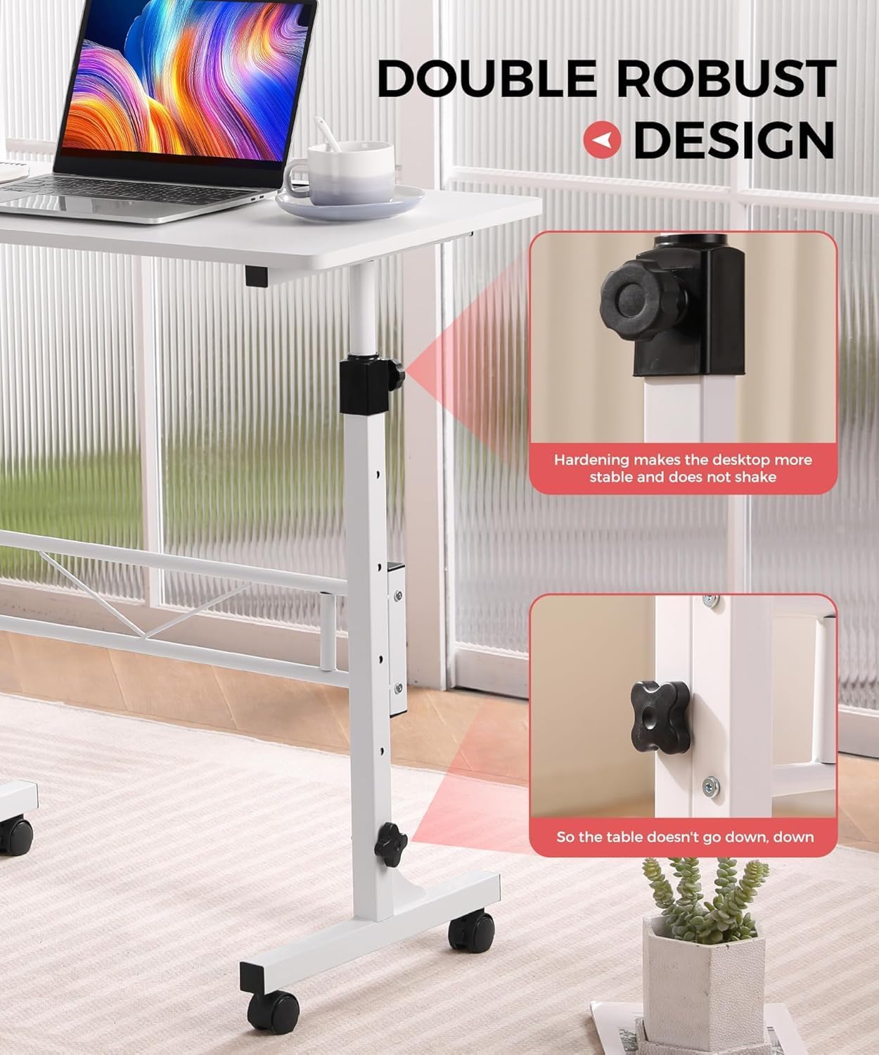 Thumbnail 4 de Standing Desk Adjustable Height 70–110 cm