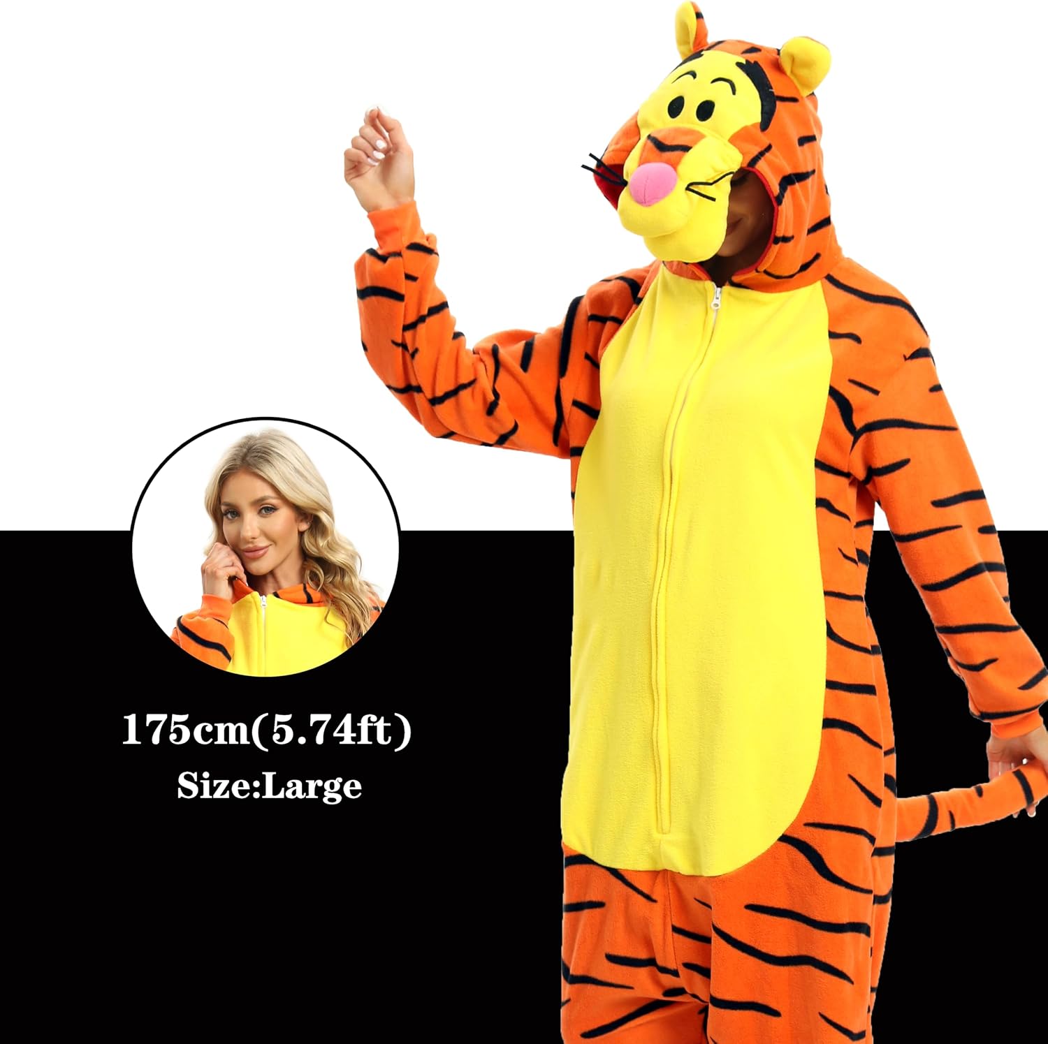 Detalle de NAITOKE Animal Onesie Pajamas