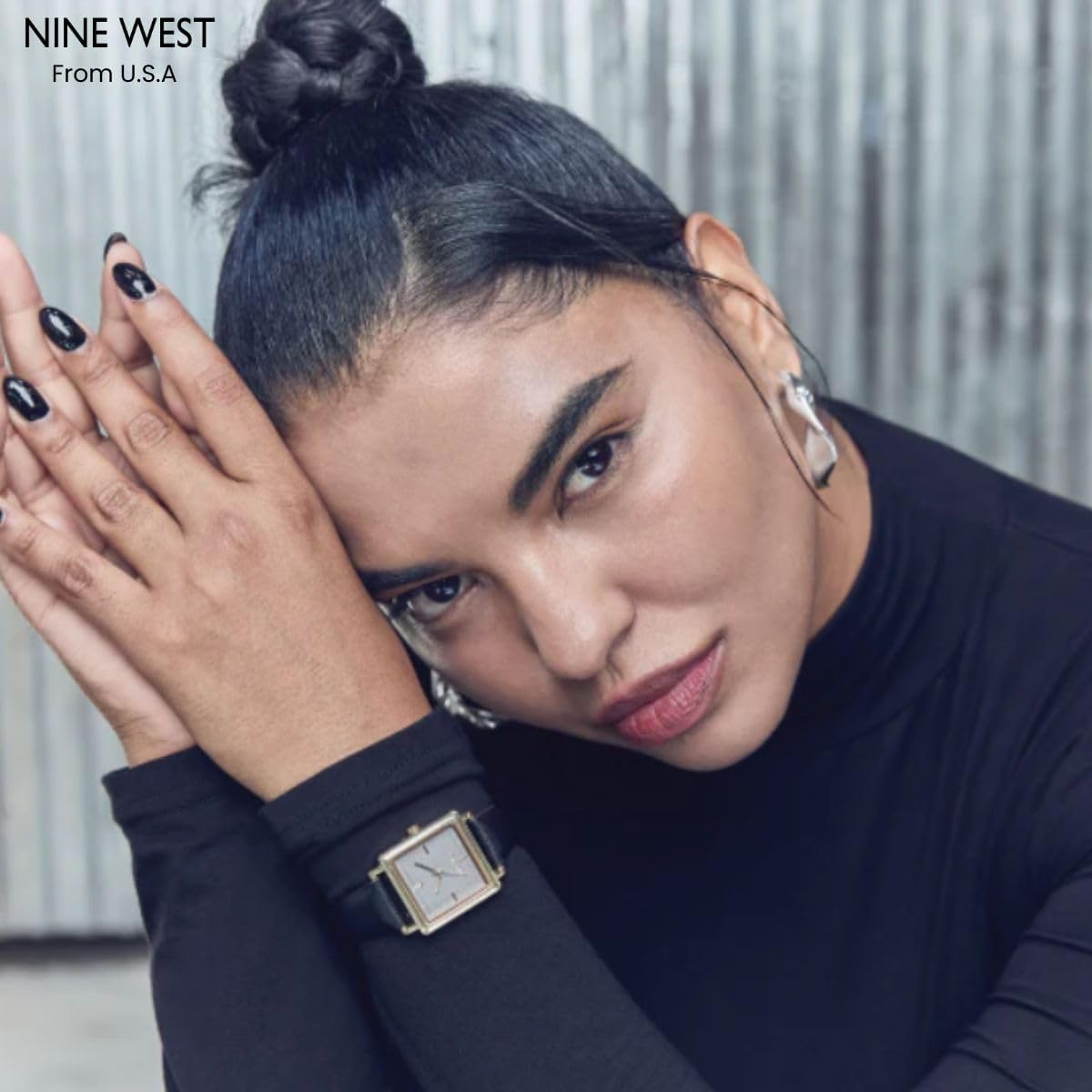 Thumbnail 3 de NINE WEST Montre femme bracelet blanc