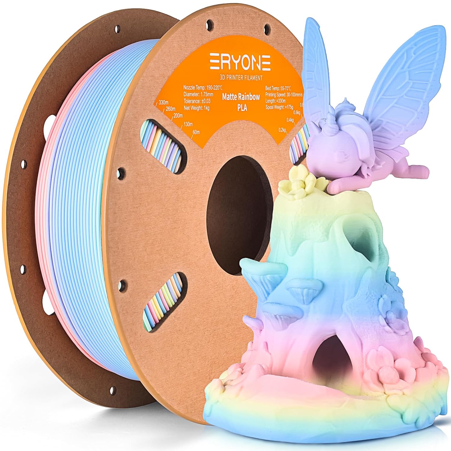 Detalle de ERYONE Matte PLA Filament 1.75mm 1kg