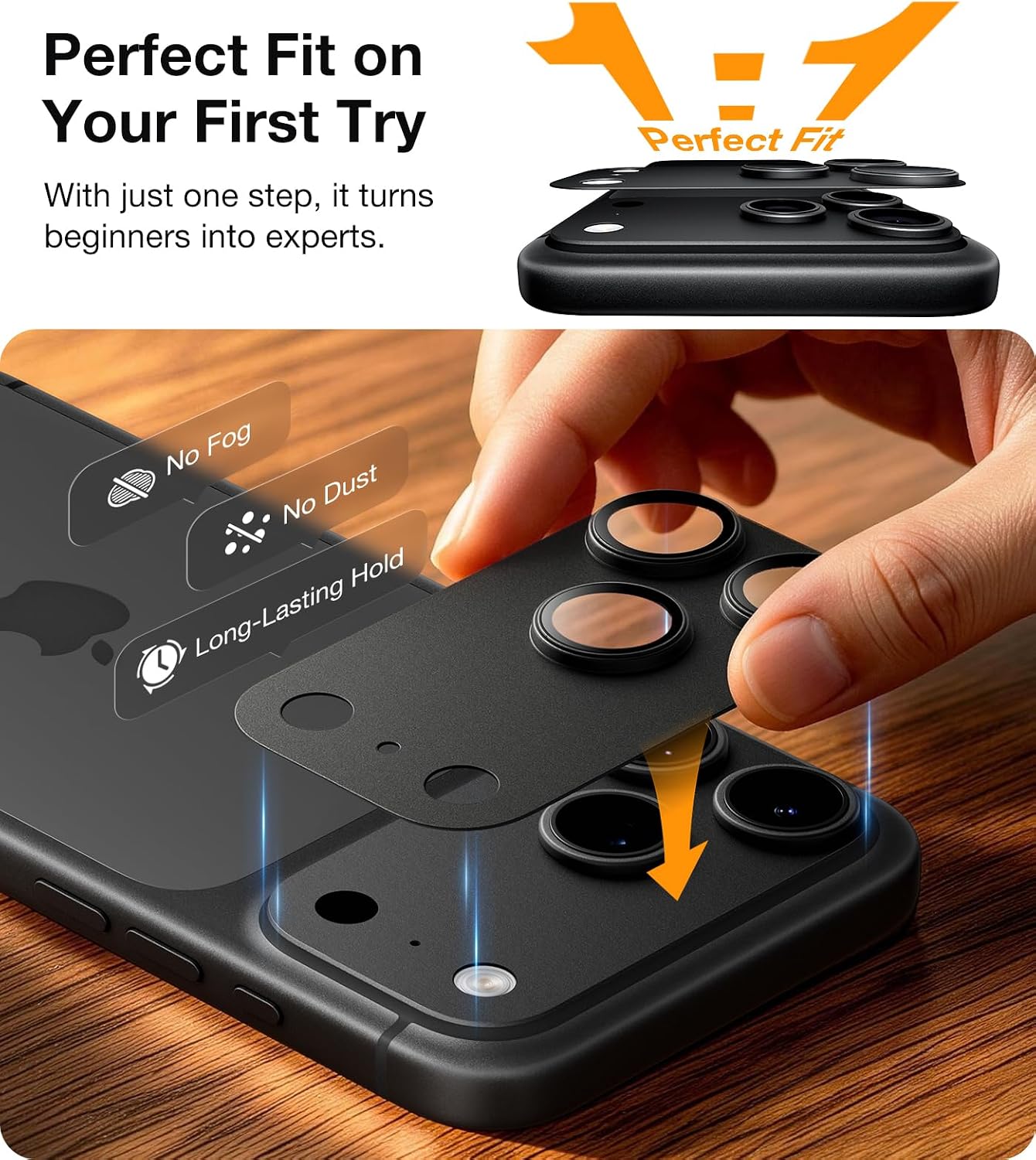 Thumbnail 6 de UltraGlass Phone 18 pro max screen protector, 9H+ Camera Lens Protector for iPhone 18 Pro Max