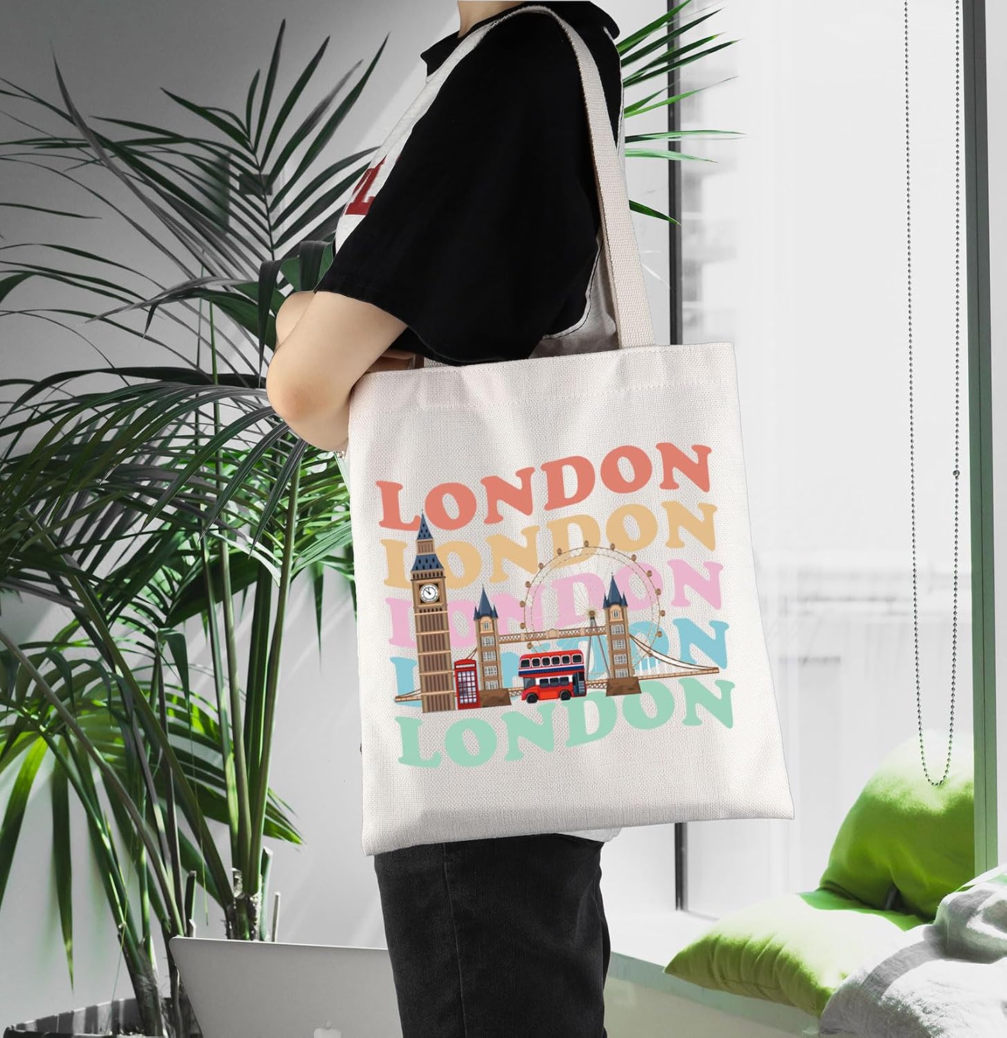 Thumbnail 2 de TSOTMO London travel tote bag 37 cm