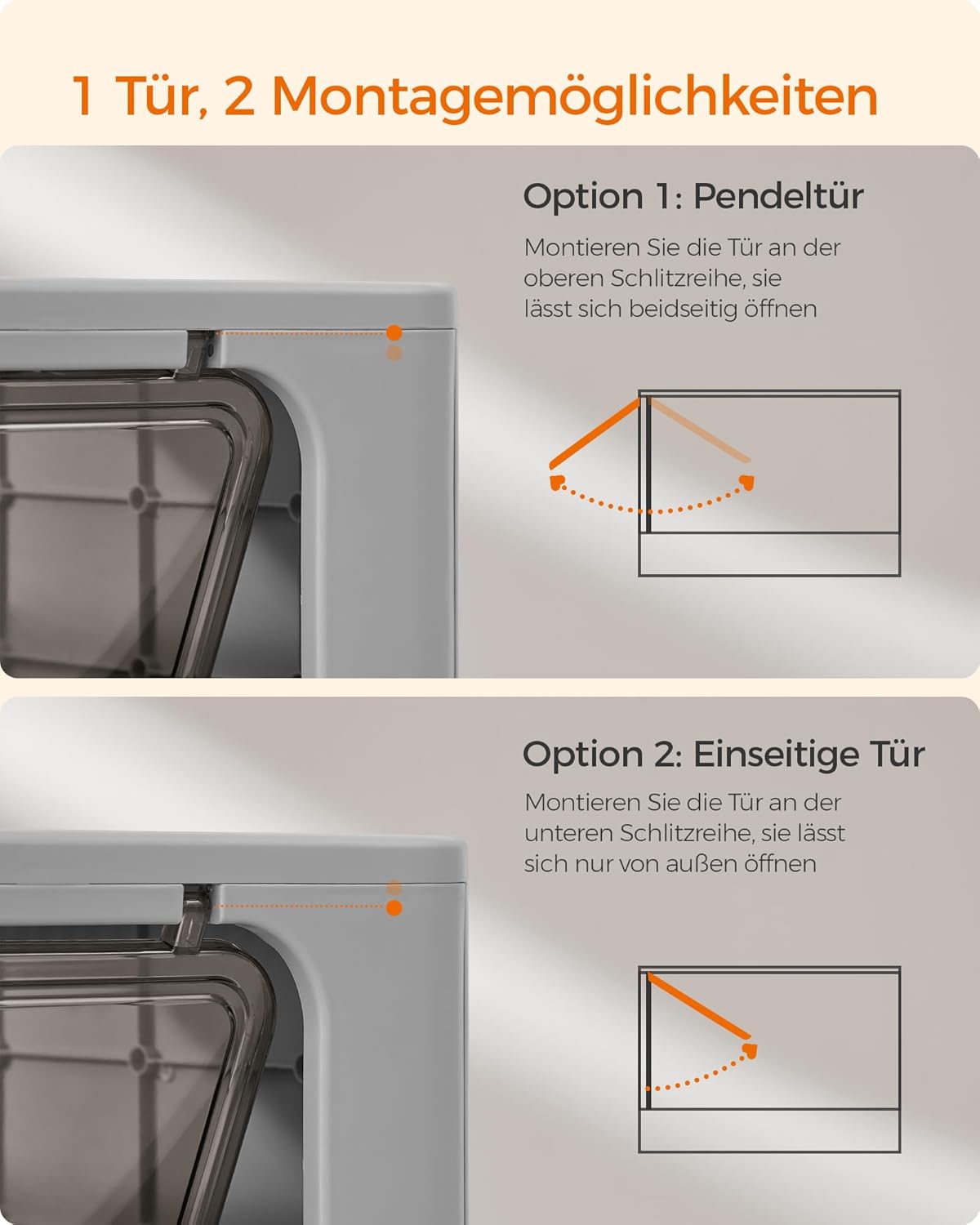 Thumbnail 6 de Feandrea Katzenklo 2er Set für bis 15 kg