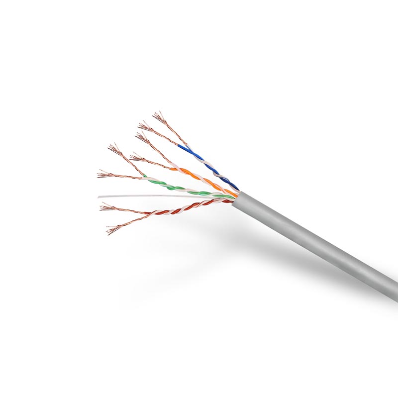 Detalle 2 de Nanocable UTP Flexible Cat5e 305 m cable de red gris 📡