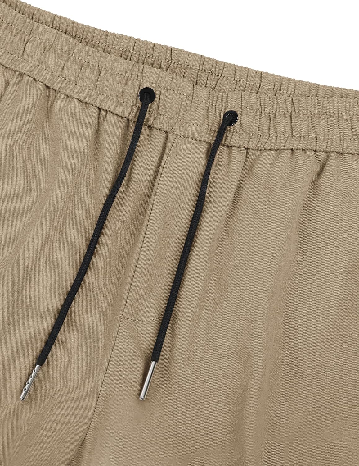 Detalle de TARAINYA Pantaloncini da Uomo in Cotone: comodità daily per corsa, turismo e pendolarismo