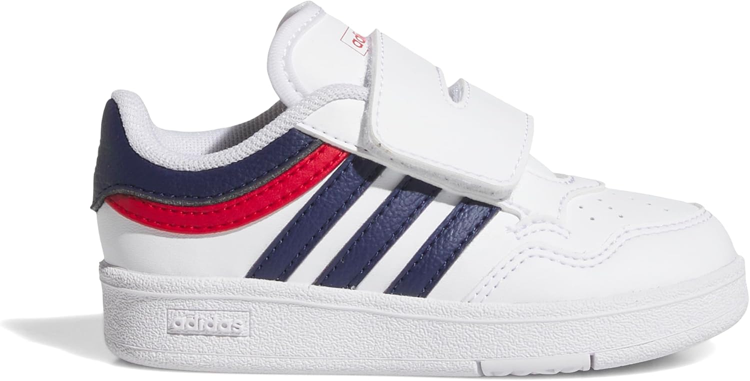 Detalle de adidas Unisex Baby Hoops 4.0 ShoesSchuhe – Reguläre Passform, Synthetikleder & Mesh