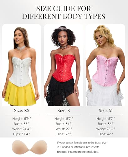 Thumbnail 5 de SZIVYSHI overbust corset top, XS