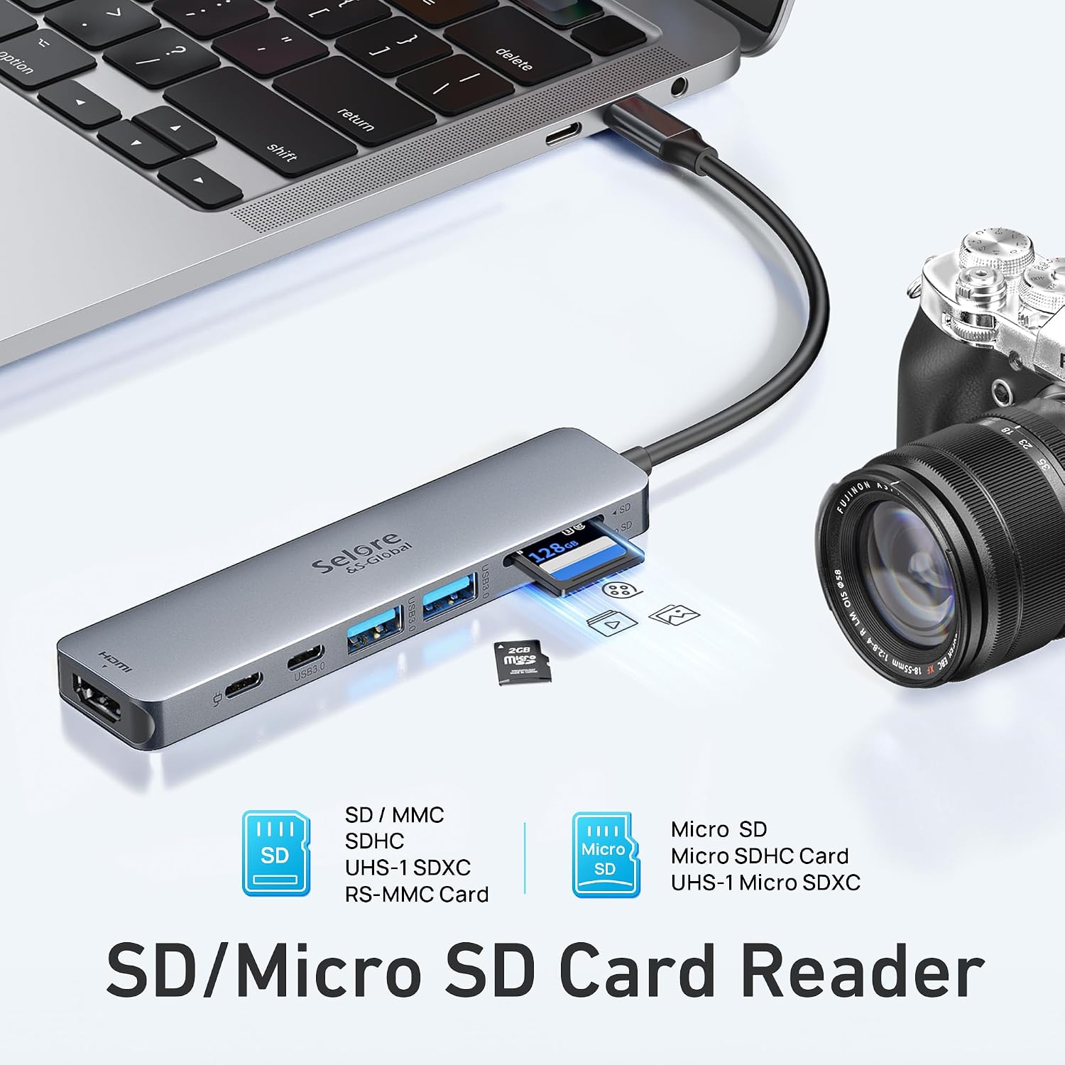 Thumbnail 5 de USB-C Hub HDMI Adapter, 7-in-1