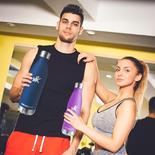 Thumbnail 1 de HoneyHolly Botella agua Acero Inoxidable 750 ml térmica a prueba de fugas