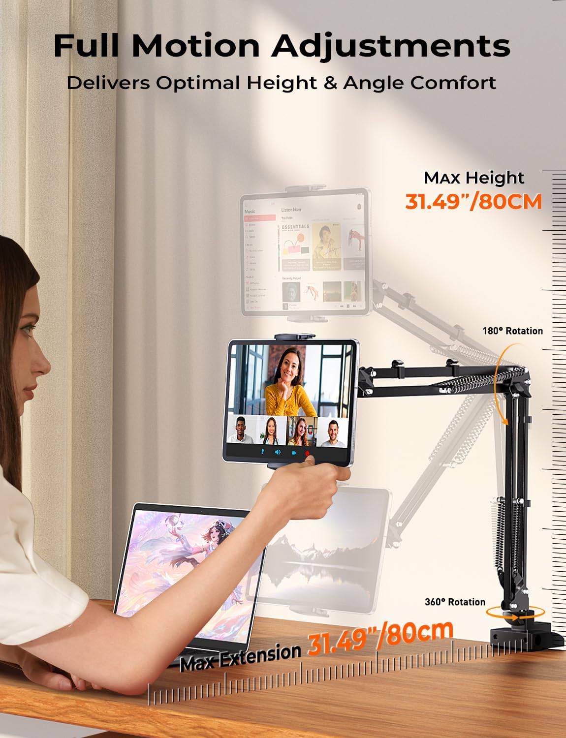 Detalle de Mumay Tablet Halterung 4,7–16,1 Zoll