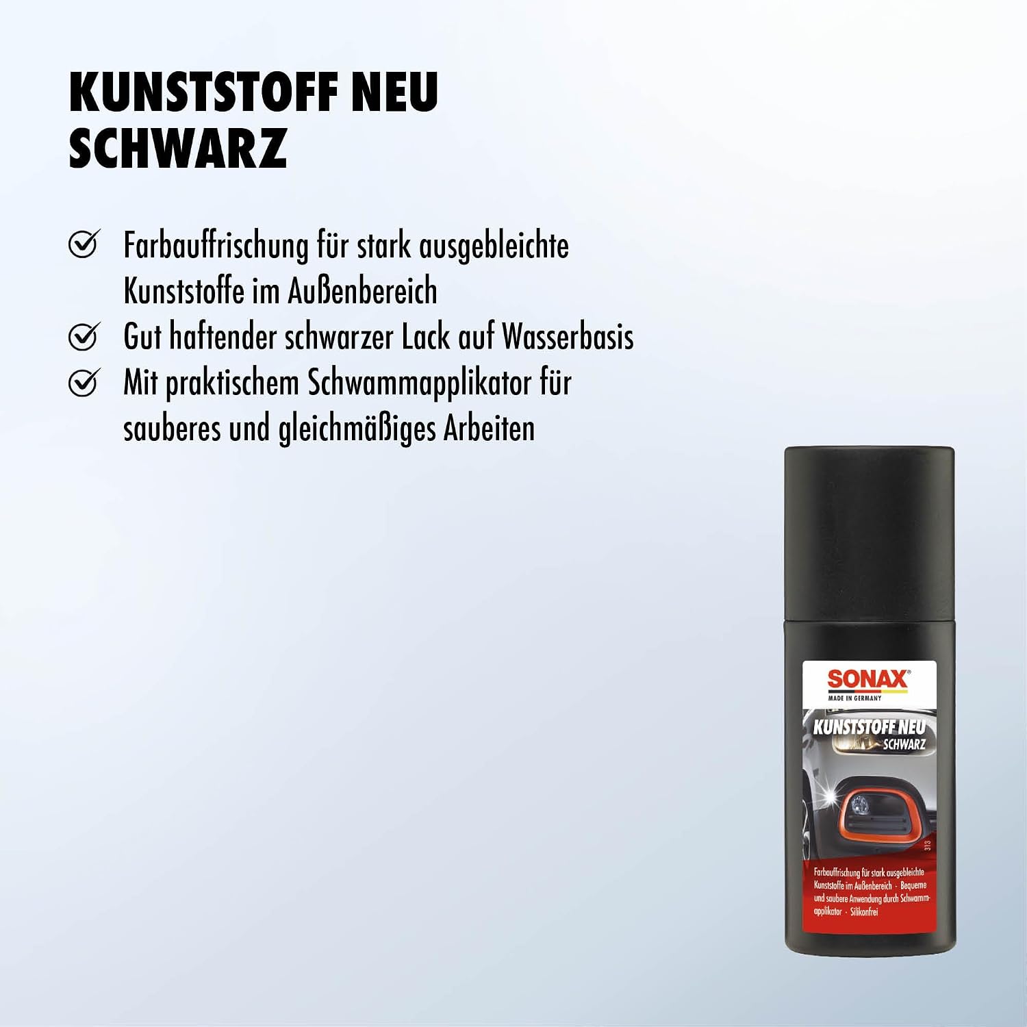 Thumbnail 2 de SONAX Kunststoff Neu Schwarz 100 ml