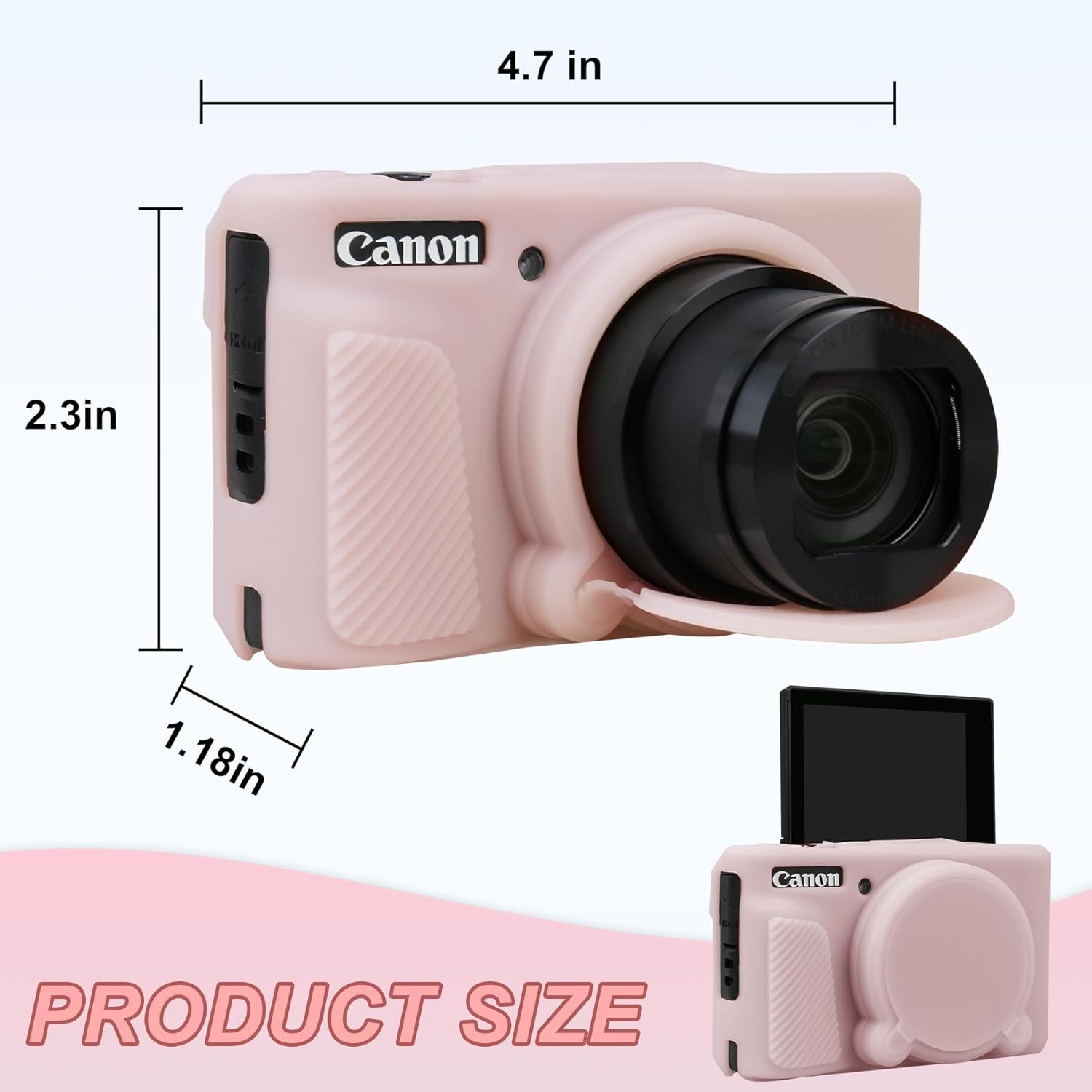 Detalle de RAIALL SX740 HS silicone case for travel