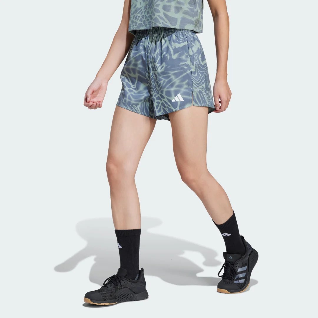 Detalle de Train Essentials Allover Print Workout Pantalón corto 2XL
