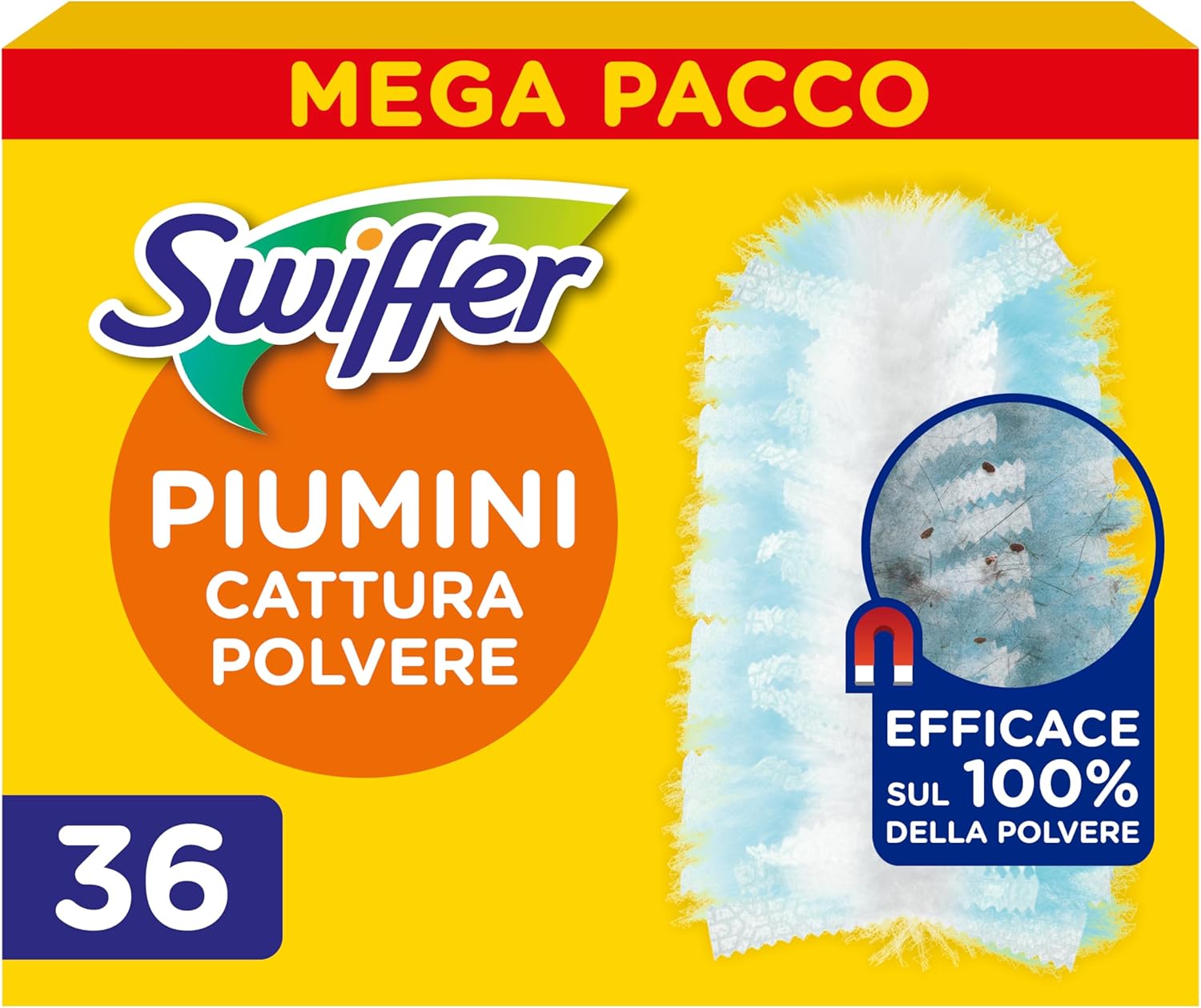 Thumbnail 6 de Swiffer Duster Piumini Cattura Polvere (confezione da 45 ricambi) Trap + Lock