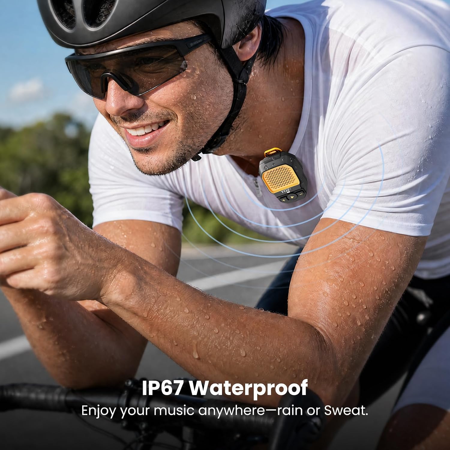 Thumbnail 3 de TOZO clip-on Bluetooth speaker