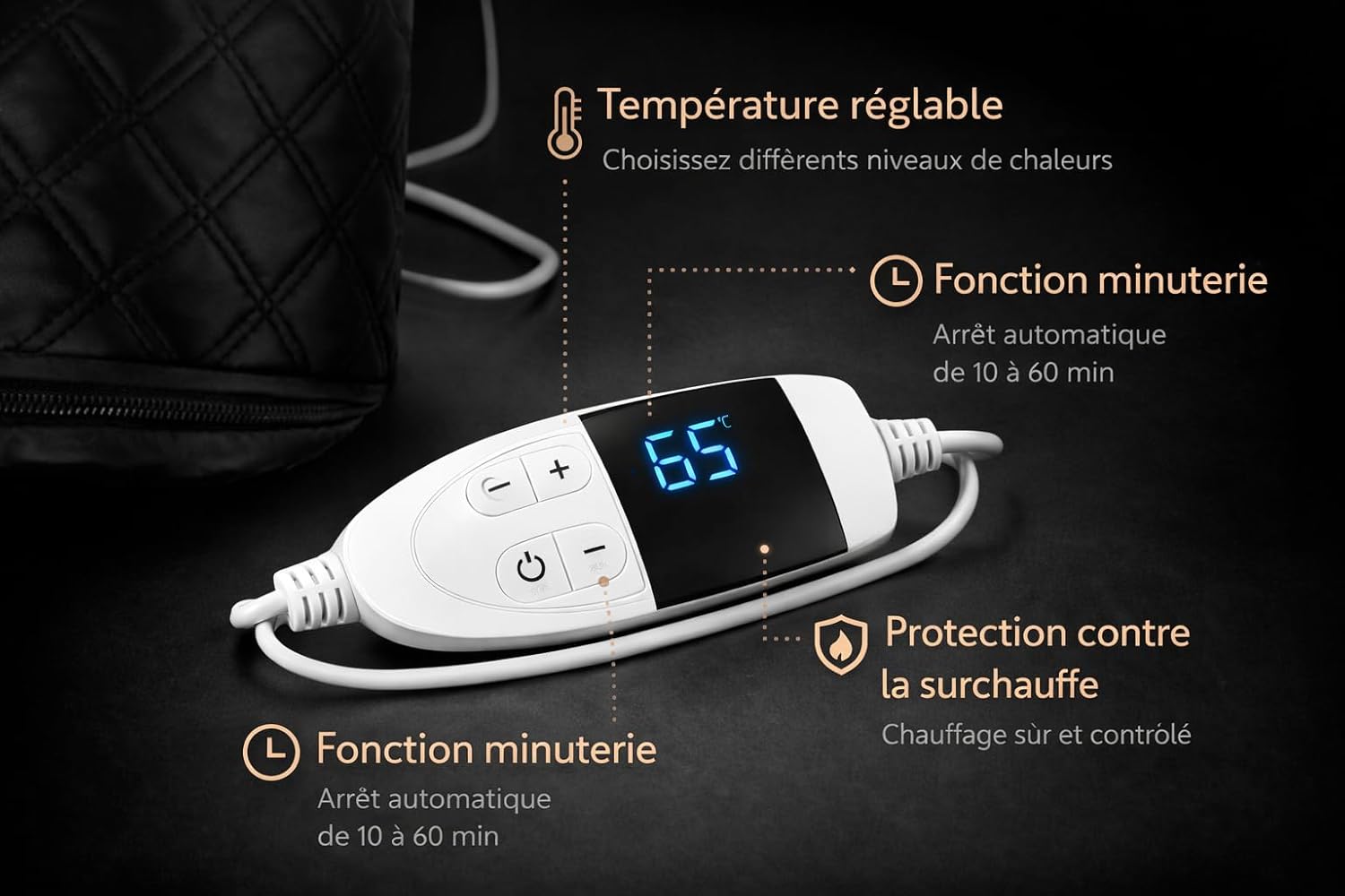 Thumbnail 3 de Casque Chauffant Cheveux NARA (Pack 4 en 1) – Soin Profond & Hydratation
