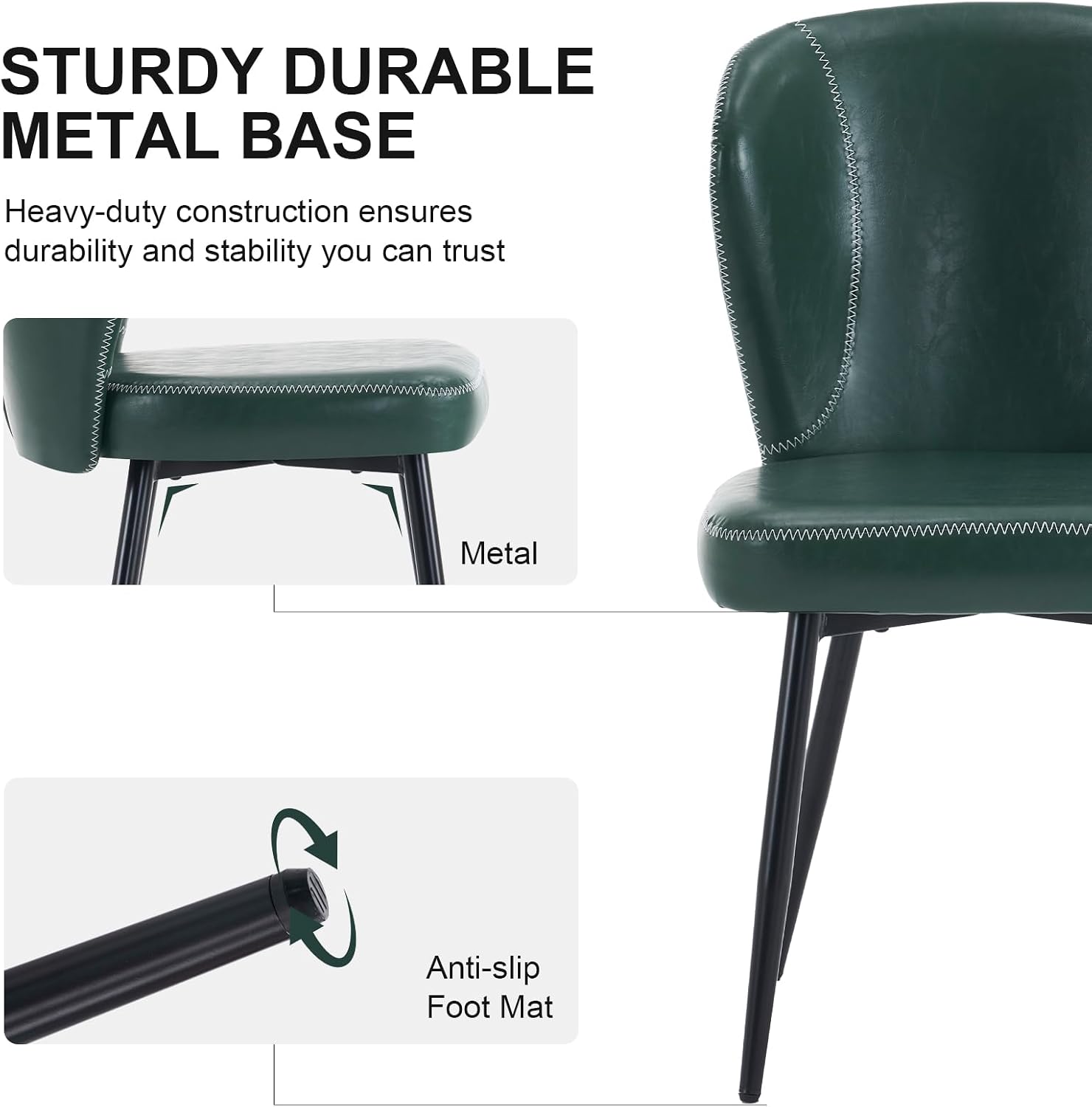 Detalle 2 de Zuacs Dining Chairs Synthetic Leather