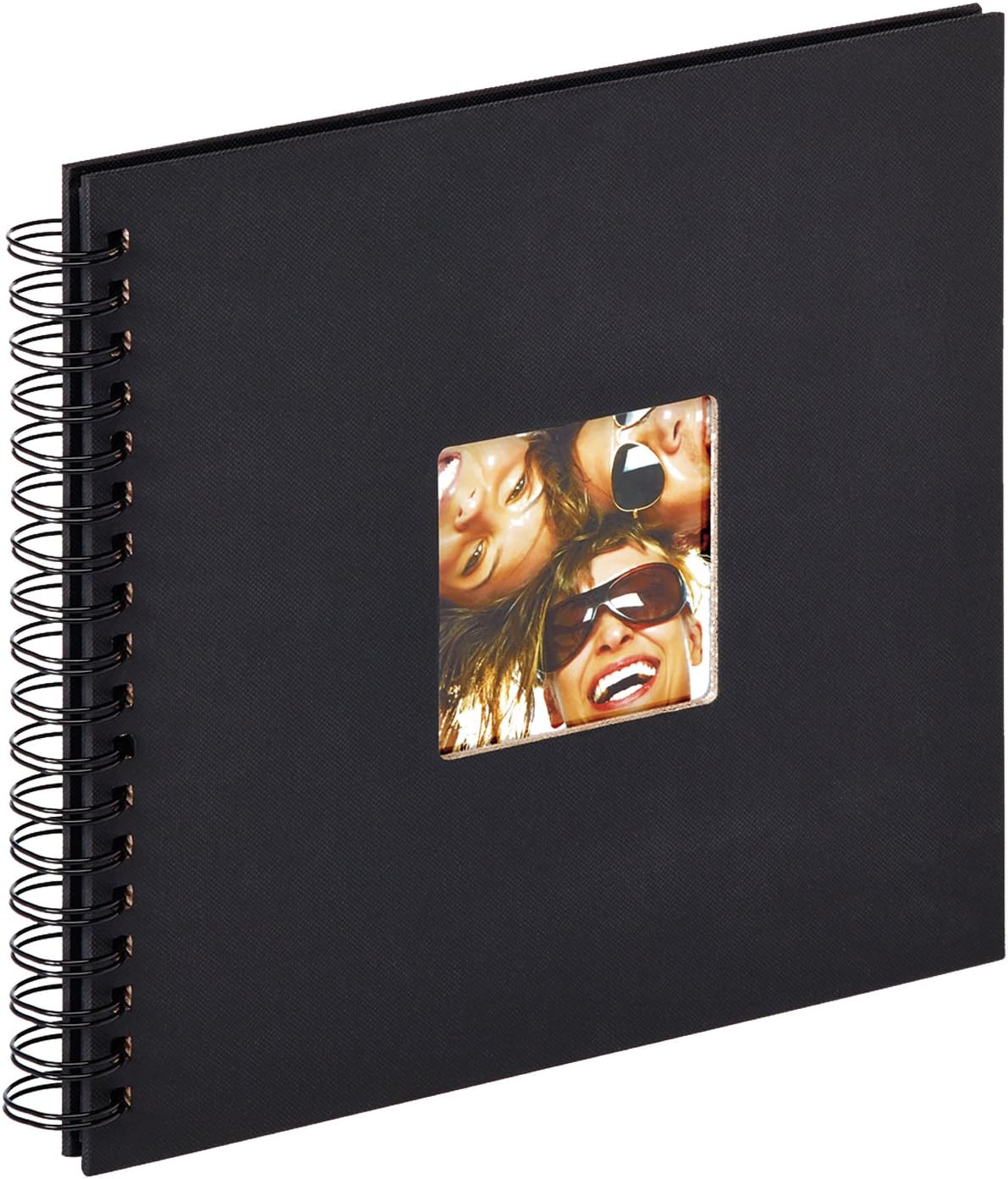 Detalle de walther design Album Photo Noir 26 x 25 cm — Album Spirale avec découpe de couverture