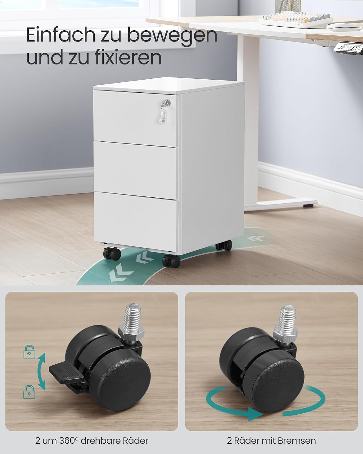 Thumbnail 5 de Schubladenschrank OFC079W01 von SONGMICS