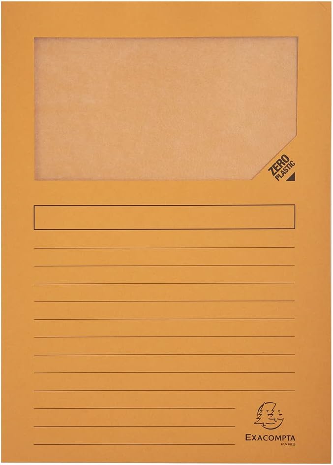 Thumbnail 6 de Exacompta Fenstermappen Super – 25er Pack, PEFC-zertifiziert, DIN A4, rot, 22 × 31 cm