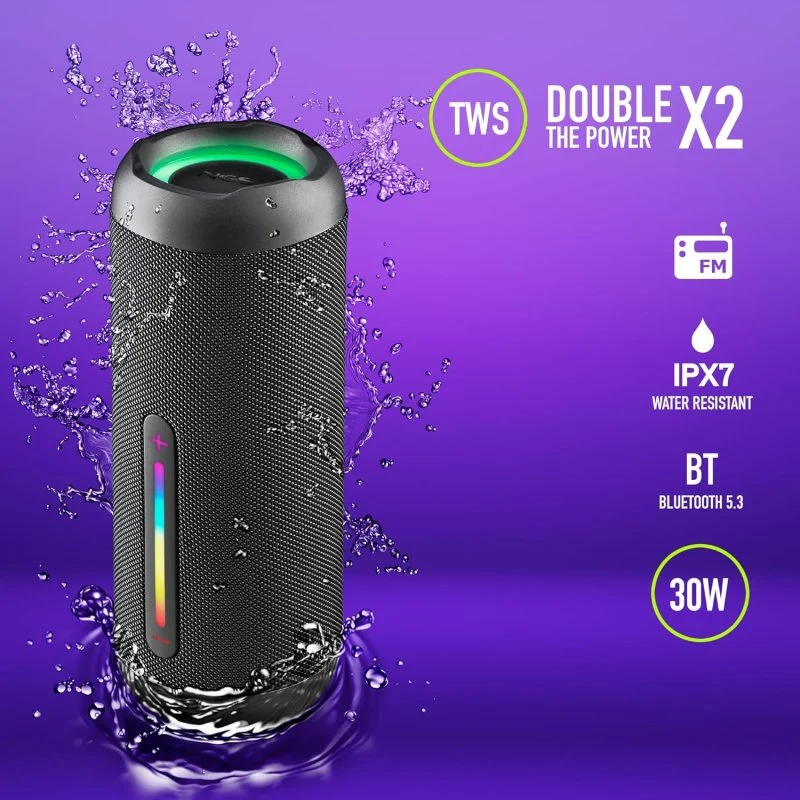 Thumbnail 1 de NGS Roller Furia 2 altavoz Bluetooth negro