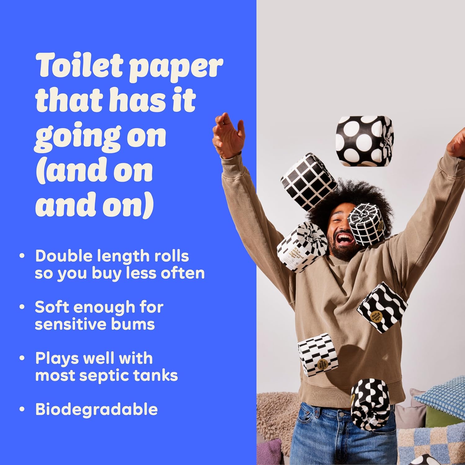 Thumbnail 5 de Who Gives A Crap Premium Bamboo Toilet Roll